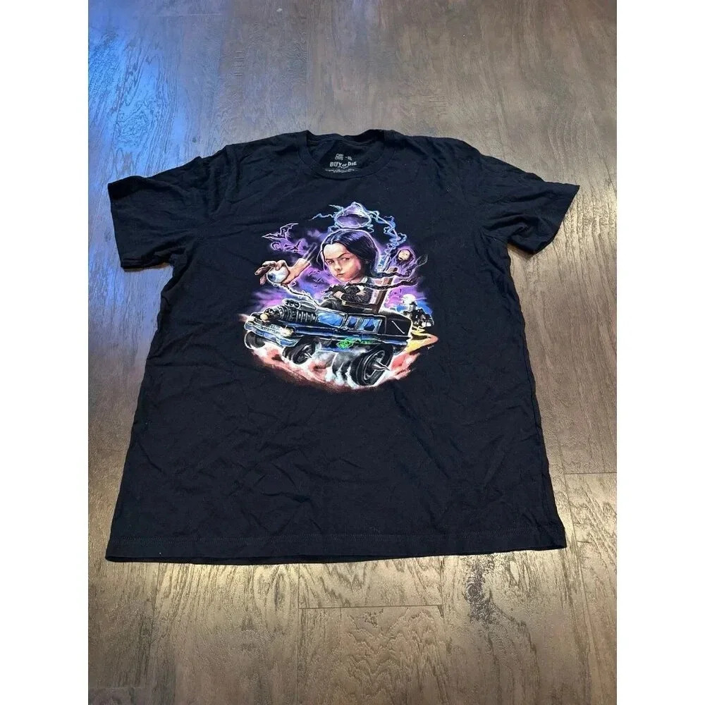 BUY OR DIE WEDNESDAY ADDAMS HAUNT ROD SHIRT g6